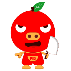 大吉大利猪年大桔猪!