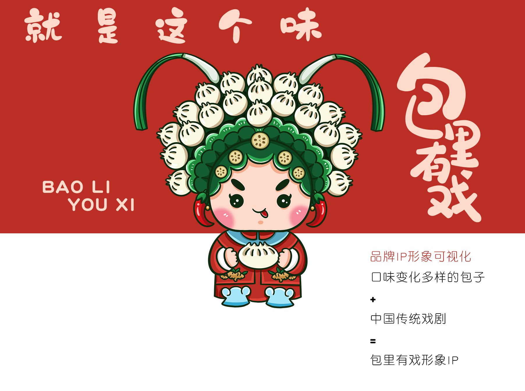 包子铺ip形象设计