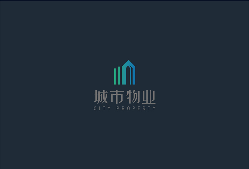 城市 地产 物业标志 logo设计提案