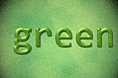 green清新字体