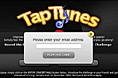 TapTunes flash 设计稿