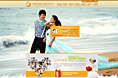 三亚金銮殿婚纱摄影网站设计