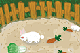 小兔子吃胡萝卜