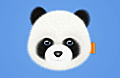 熊猫抱枕图标