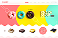 蛋糕甜品WEB网页设计