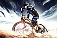 自行车+女装海报