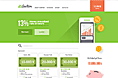 Starry网页设计－商务／金融／扁平化／绿色