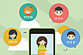 移动app宣传系列海报
