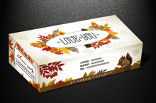 纸巾盒包装－秋季