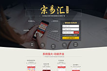 宗易汇和金融页面和手机端