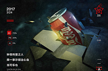 C4D渲染的可乐罐