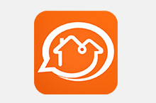 家庭社交app标志设计
