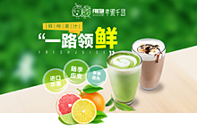 奶茶 有机奶茶 有机水果 饮品 果汁 冷饮 专题页 招商页面 推广页面 绿色 健康 美味