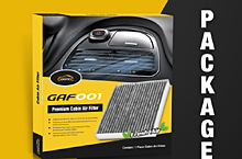 Car air conditioning filter