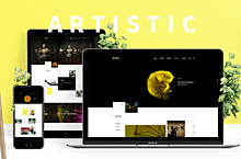 艺术类网页设计