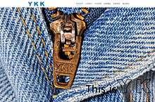 YKK拉链 网页设计
