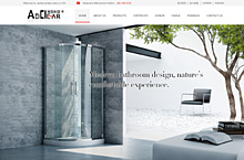 卫浴企业网站官网设计