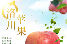 洛川苹果陕西洛川原产 新鲜水果详情页