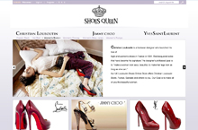 品牌鞋子网站设计