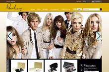 burberry服装网页设计