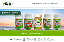 vitcan 营销型网页设计 Blog设计