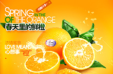电商水果橙子详情页