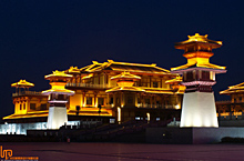 中国汉城基地古建亮化工程设计方案