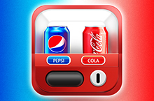 可口可乐贩卖机应用图标