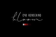 bloom-C4D rendering