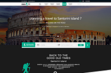 旅游企业网页