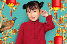 中国风童装海报设计