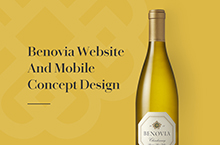 Benovia Winery 官网-概念设计