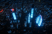智慧城市新视角-可视化数据大屏