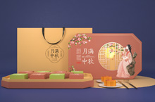月饼包装设计 礼盒设计 / 刘益铭 × 原创作品