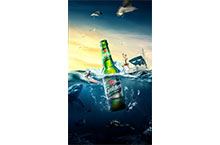 【海报】【无线端】（啤酒类--户外场景-海洋）