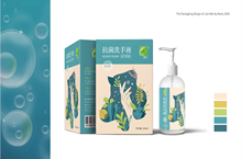 四川健卫医疗卫生用品“剑卫牌”洗手液包装设计