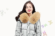 女装羽绒服效果图设计