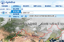 中央气象台AgileBus系统界面设计