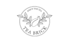 TEA BRICK高端饮品店logo设计