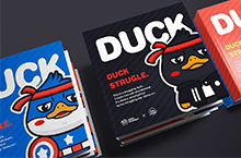 奋斗鸭Duck卡通形象设计