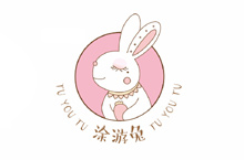 涂游兔logo设计