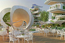 广安绿色生态酒店设计的元素|水木源创设计