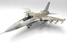 F16战机—C4D作品