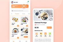 一个关于食谱的APP分享给大家#UI设计# #网站设计# #电商设计#