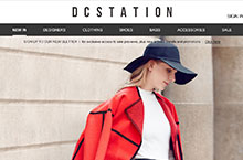 DCSTATION—服饰男女装奢侈品电商平台首页