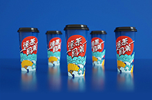 奶茶包装/国潮风系列品牌包装设计