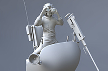 来几张3D建模3D设计的游戏人物制作