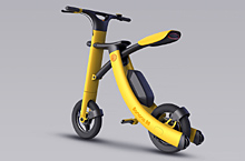 哈士奇设计 - Banana 88 电动折叠滑板车&儿童平衡车