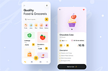 来一款杂货铺的APP界面设计作品。