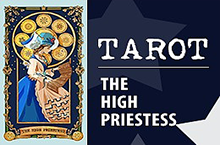 TAROT塔罗牌 女祭司（The High Priestess)